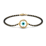 Load image into Gallery viewer, Round Evil Eye Bracelet Mangalsutra