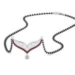 Load image into Gallery viewer, Ruby-Filigree-Tanmaniya-Mangalsutra
