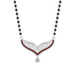 Load image into Gallery viewer, Ruby-Filigree-Tanmaniya-Mangalsutra