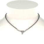 Load image into Gallery viewer, Short-Diamond-Mangalsutra
