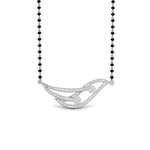 Load image into Gallery viewer, Simple-Diamond-Mangalsutra-With-Beads