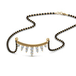 Load image into Gallery viewer, Simple-Drops-Diamond-Mangalsutra