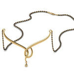 Load image into Gallery viewer, Single-Diamond-Mangalsutra