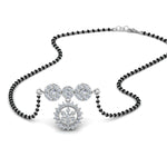 Load image into Gallery viewer, Small-Diamond-Mangalsutra-Pendant