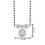 Load image into Gallery viewer, Small-Diamond-Mangalsutra-Pendant