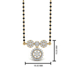 Load image into Gallery viewer, Small-Diamond-Mangalsutra-Pendant