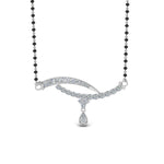 Load image into Gallery viewer, Small-Diamond-Pendant-Mangalsutra
