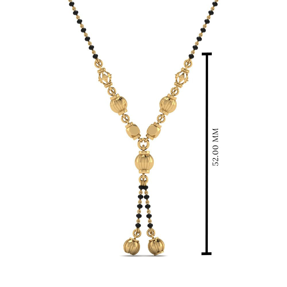 Small Gold Mangalsutra Necklace