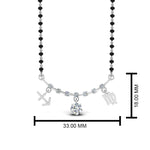 Load image into Gallery viewer, Sonam-Diamond-Mangalsutra-Design