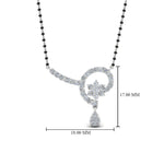 Load image into Gallery viewer, Swirl-Diamond-Mangalsutra-For-Women