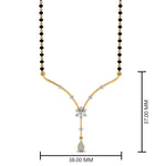 Load image into Gallery viewer, Tanmaniya-Diamond-Mangalsutra