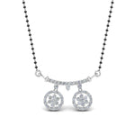 Load image into Gallery viewer, Telugu-Diamond-Mangalsutra-With-Beads