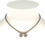 Load image into Gallery viewer, Telugu Diamond Mangalsutra With Beads