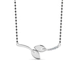 Load image into Gallery viewer, Twist-Petal-Diamond-Mangalsutra