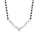 Load image into Gallery viewer, Twisted-Diamond-Necklace-Mangalsutra