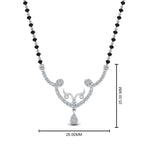 Load image into Gallery viewer, Unique-Diamond-Mangalsutra-Pendant