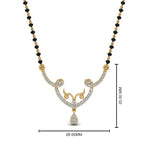 Load image into Gallery viewer, Unique-Diamond-Mangalsutra-Pendant