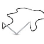Load image into Gallery viewer, V-Shaped-Diamond-Mangalsutra