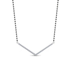 Load image into Gallery viewer, V-Shaped-Diamond-Mangalsutra