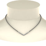 Load image into Gallery viewer, V-Shaped-Diamond-Mangalsutra