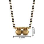 Load image into Gallery viewer, Vati Maharashtrian Mangalsutra With Ruby