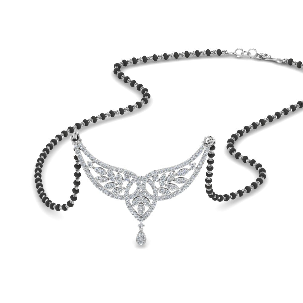 Wings-Design-Diamond-Mangalsutra