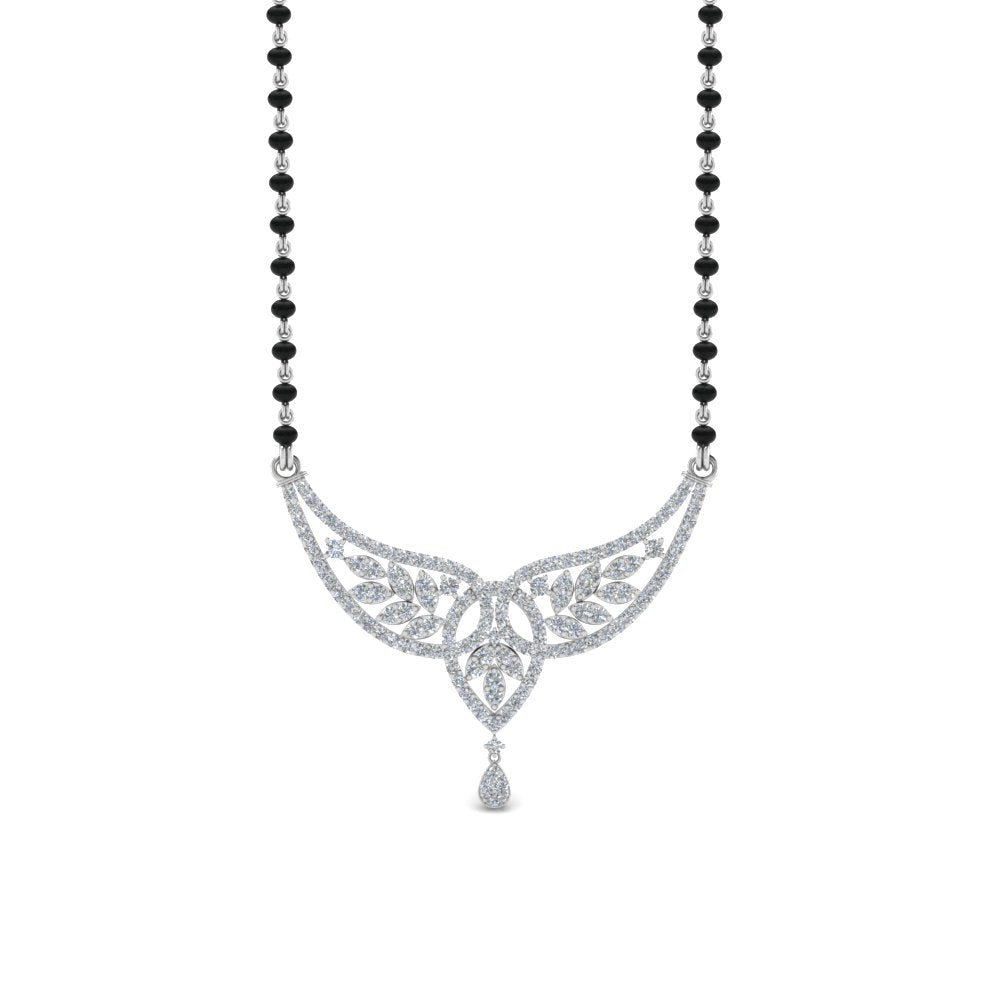 Wings-Design-Diamond-Mangalsutra
