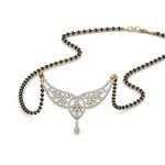 Load image into Gallery viewer, Wings-Design-Diamond-Mangalsutra