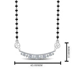 Load image into Gallery viewer, Zodiac Sign Diamond Mangalsutra