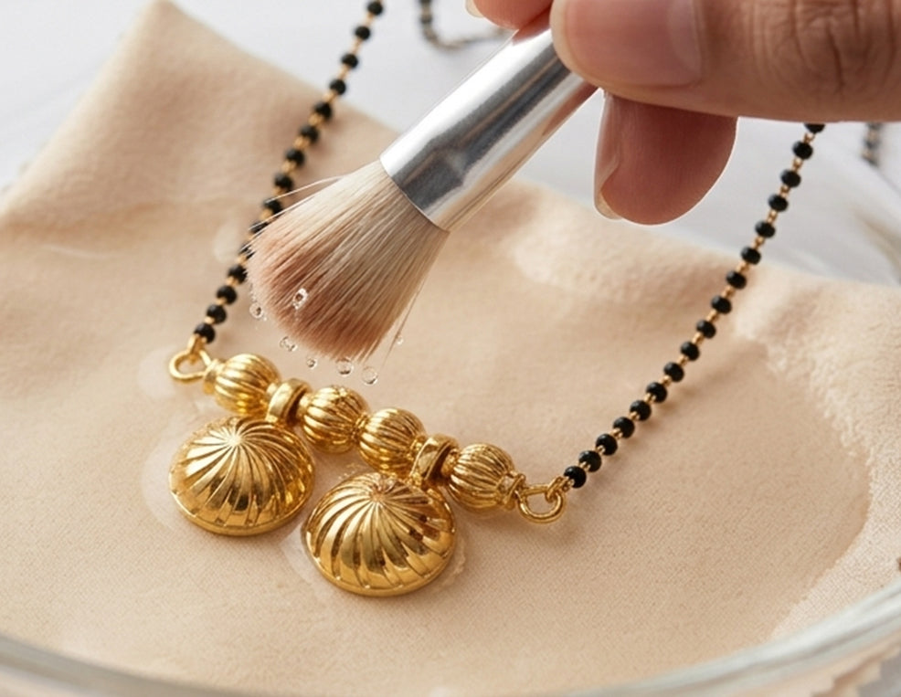 How to Clean a Gold Mangalsutra at Home: Step-by-Step Care Guide