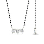 Load image into Gallery viewer, Classic Trio Diamond Mangalsutra Necklace