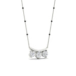 Load image into Gallery viewer, Classic Trio Diamond Mangalsutra Necklace