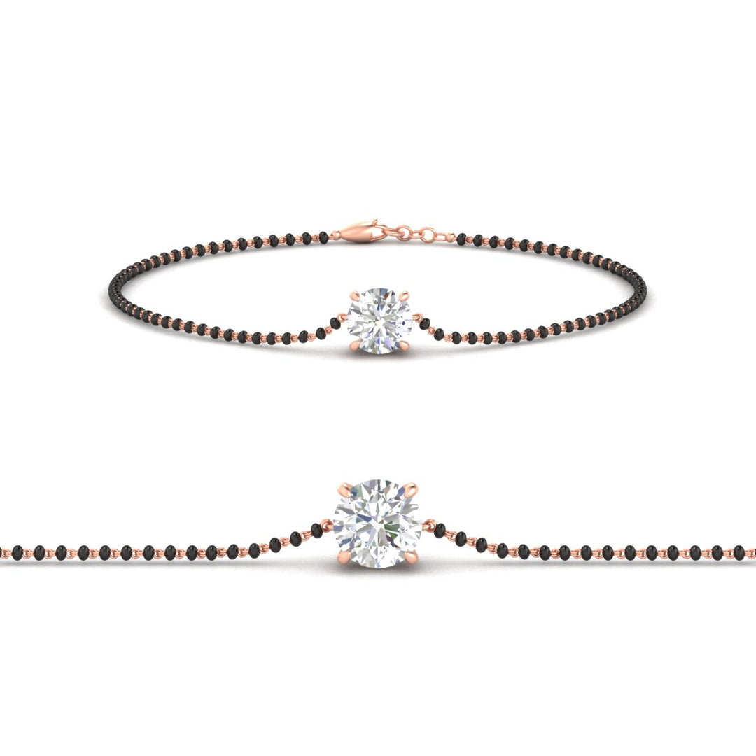0.50-carat-solitaire-mangalsutra-bracelet-in-rose-gold-mgsbrc11614-0.50ct-nl-rg