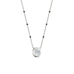 Load image into Gallery viewer, Bezel Set Solitaire Modern Mangalsutra