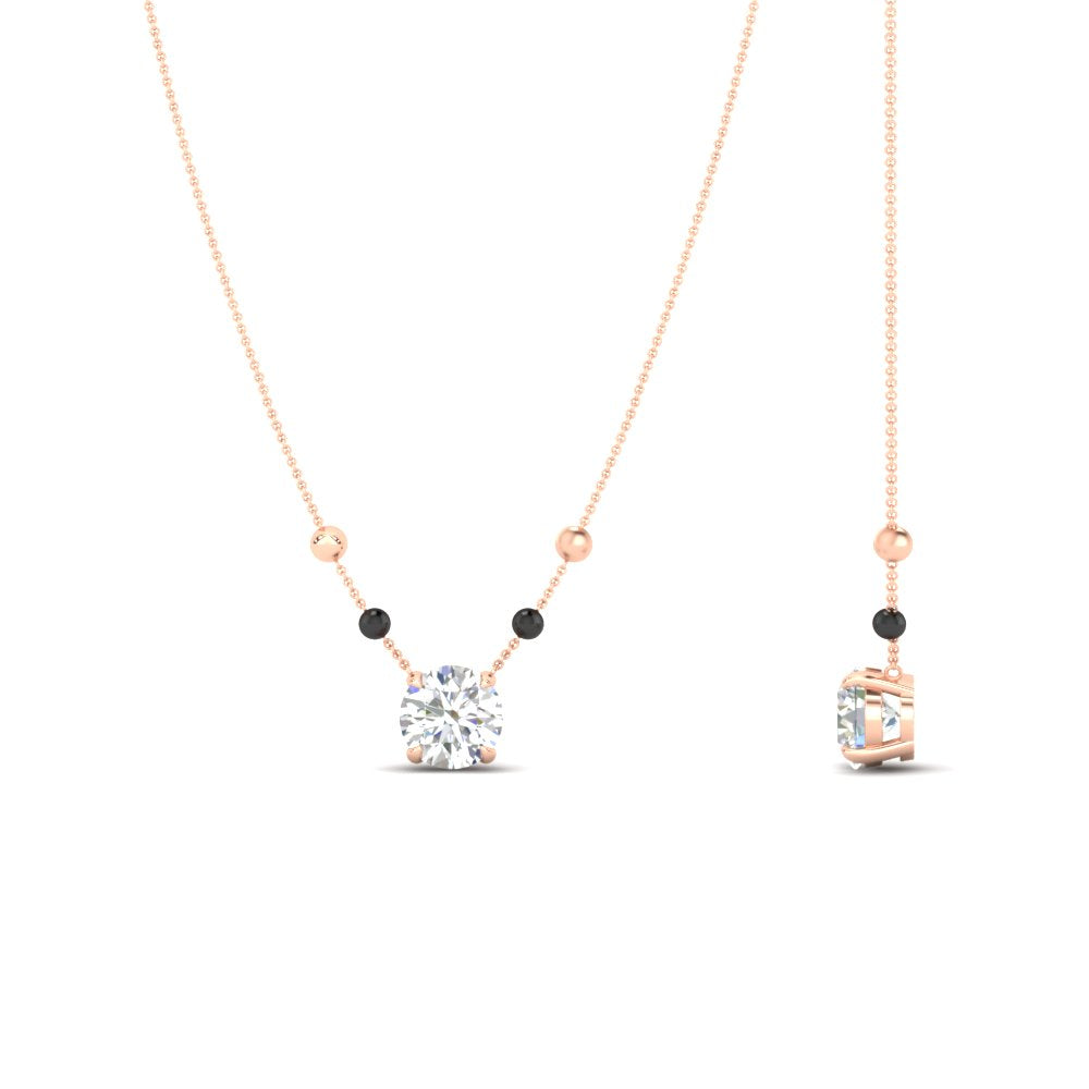 0.50-ct-solitaire-diamond-with-black-beads-mangalsutra-in-rose-gold-mgs11600roangle2-0.50ct-nl-rg