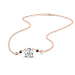 Load image into Gallery viewer, 0.50-ct-solitaire-diamond-with-black-beads-mangalsutra-in-rose-gold-mgs11600rosleep-0.50ct-nl-rg
