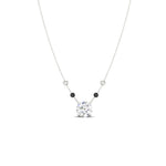 Load image into Gallery viewer, 0.50-ct-solitaire-diamond-with-black-beads-mangalsutra-in-white-gold-mgs11600roangle1-0.50ct-nl-wg