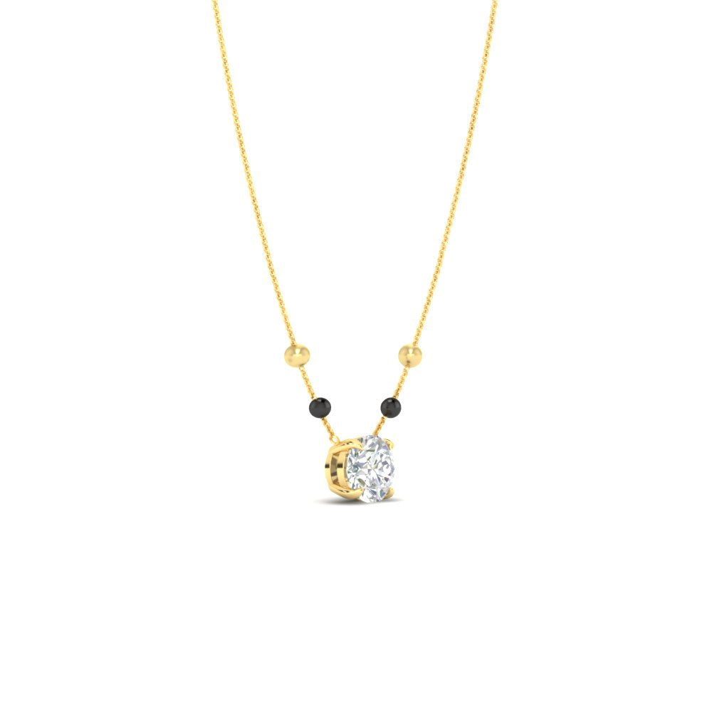 0.50-ct-solitaire-diamond-with-black-beads-mangalsutra-in-yellow-gold-mgs11600roangle3-0.50ct-nl-yg