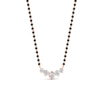 Load image into Gallery viewer, 0.75-carat-five-stone-diamond-mangalsutra-necklace-in-rose-gold-mgs11130angle3-0.75ct-nl-rg.jpg?v=1777282034