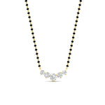 Load image into Gallery viewer, 0.75-carat-five-stone-diamond-mangalsutra-necklace-in-yellow-gold-mgs11130angle1-0.75ct-nl-yg.jpg?v=1777282034