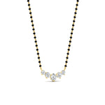 Load image into Gallery viewer, 0.75-carat-five-stone-diamond-mangalsutra-necklace-in-yellow-gold-mgs11130angle3-0.75ct-nl-yg.jpg?v=1777282034