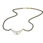Load image into Gallery viewer, 0.75-carat-five-stone-diamond-mangalsutra-necklace-in-yellow-gold-mgs11130sleep-0.75ct-nl-yg.jpg?v=1777282034