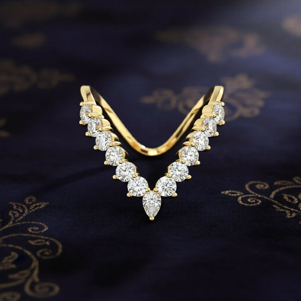 The Modern Appeal of V Shaped Rings