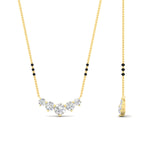 Load image into Gallery viewer, 1-carat-five-stone-diamond-3-bead-mangalsutra-necklace-in-yellow-gold-mgs11130angle2-1.00ct-nl-yg.jpg?v=1777282761