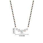 Load image into Gallery viewer, 1-carat-five-stone-diamond-mangalsutra-necklace-in-rose-gold-mgs11130angle1-1.00ct-nl-rg-hw_cd36f7f1-9eb1-4c42-9c4f-97a1d3afedad.jpg?v=1777282573