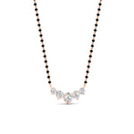 Load image into Gallery viewer, 1-carat-five-stone-diamond-mangalsutra-necklace-in-rose-gold-mgs11130angle3-1.00ct-nl-rg_4149df6a-bdbe-49af-9052-09fb4368e9e1.jpg?v=1777282573