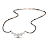 Load image into Gallery viewer, 1-carat-five-stone-diamond-mangalsutra-necklace-in-rose-gold-mgs11130sleep-1.00ct-nl-rg_0cf2890d-77a4-47e3-bfaf-1b8ca0b4e2e7.jpg?v=1777282573