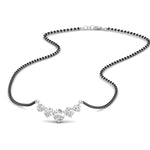 Load image into Gallery viewer, 1-carat-five-stone-diamond-mangalsutra-necklace-in-white-gold-mgs11130sleep-1.00ct-nl-wg_da0d7f78-764e-4502-af66-681ef99a2b28.jpg?v=1777282574