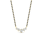 Load image into Gallery viewer, 1-carat-five-stone-diamond-mangalsutra-necklace-in-yellow-gold-mgs11130angle3-1.00ct-nl-yg_6dd30601-2960-4809-b658-e3b2fddbbe38.jpg?v=1777282573