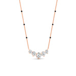 Load image into Gallery viewer, 1-carat-five-stone-diamond-spaced-out-mangalsutra-necklace-in-rose-gold-mgs11130angle3-1.00ct-nl-rg.jpg?v=1777282409